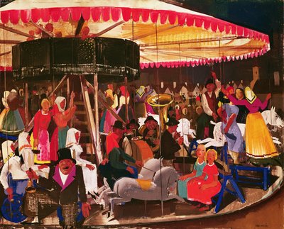 The Merry-Go-Round by Vilmos Aba Novak